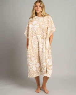 Beach Accessories & Towels*Topanga Lani Hooded Towel Taupe
