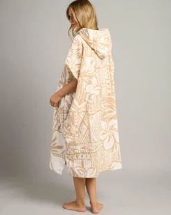 Beach Accessories & Towels*Topanga Lani Hooded Towel Taupe