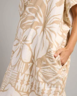 Beach Accessories & Towels*Topanga Lani Hooded Towel Taupe