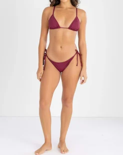 Bikinis*Kaiami Lara Triangle Bikini Top Berry