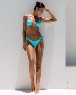 Bikinis*Kaiami Lara Triangle Bikini Top Pacific Blue