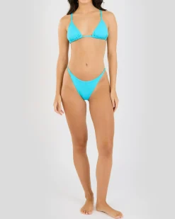 Bikinis*Kaiami Lara Triangle Bikini Top Pacific Blue