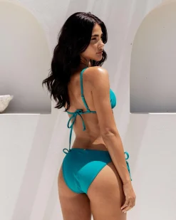 Bikinis*Kaiami Lara Triangle Bikini Top Exotic Teal