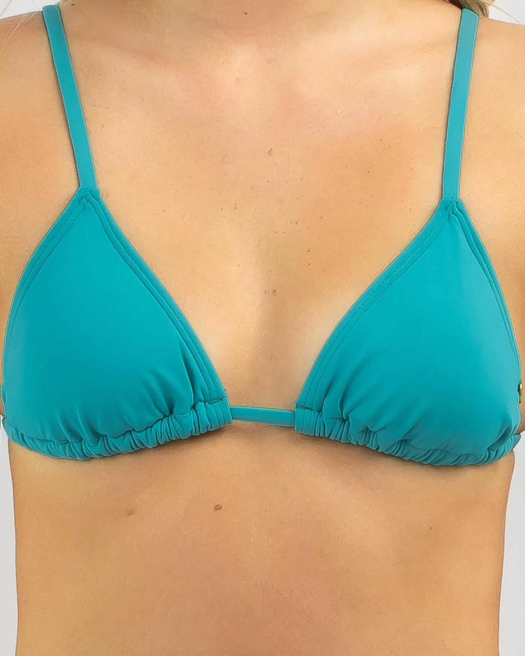 Bikinis*Kaiami Lara Triangle Bikini Top Bright Turquoise