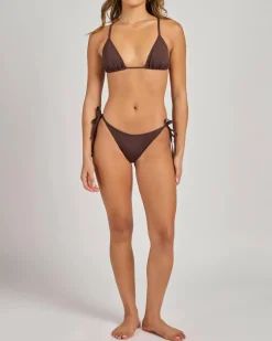 Bikinis*Kaiami Lara Triangle Bikini Top Espresso