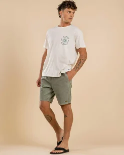 Shorts & Bottoms*Billabong Larry Cord Walk Shorts Green Ash