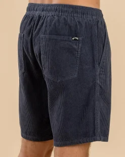Shorts & Bottoms*Billabong Larry Cord Walk Shorts Midnight Blue