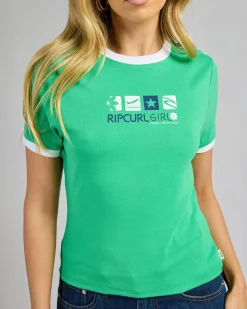 Outlet Las Dalias Fitted T-Shirt Women Tops