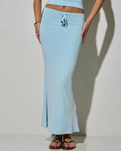 Sets|Bottoms*Mooloola Latori Maxi Skirt Light Blue