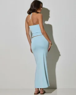 Sets|Bottoms*Mooloola Latori Maxi Skirt Light Blue