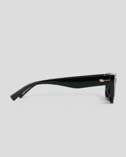 Sunglasses*Le Specs Le Castle Polarised Sunglasses Black/ Smoke Mono