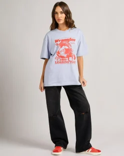 Leading You Slouch T-Shirt Women Tops
