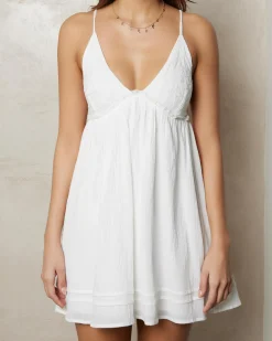 Clearance Leah Dress Women Linen Blend|Dresses