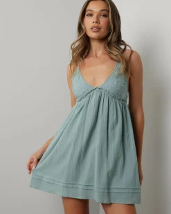 Clearance Leah Dress Women Linen Blend|Dresses