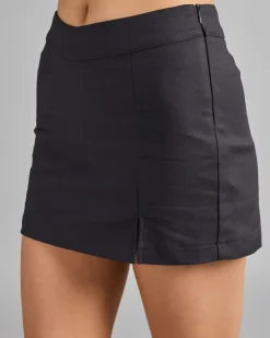 Bottoms*Ava And Ever Leah Skort Charcoal