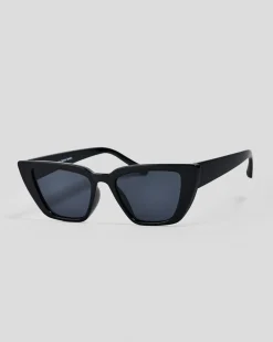 Sunglasses*Indie Eyewear Leah Sunglasses Black/black
