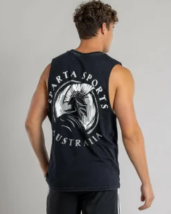 Activewear|Tops & T-Shirts*Sparta Legacy Muscle Tank Black Acid