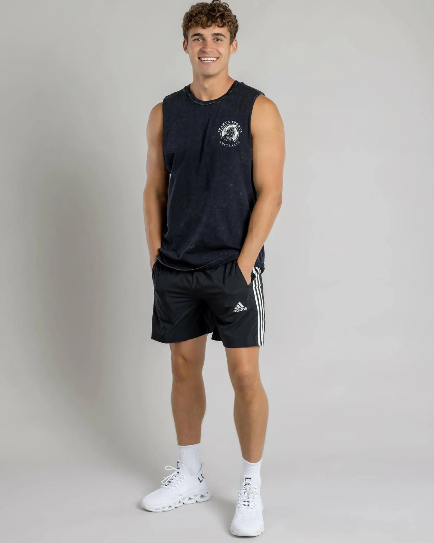 Activewear|Tops & T-Shirts*Sparta Legacy Muscle Tank Black Acid