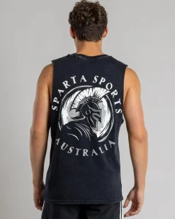 Activewear|Tops & T-Shirts*Sparta Legacy Muscle Tank Black Acid