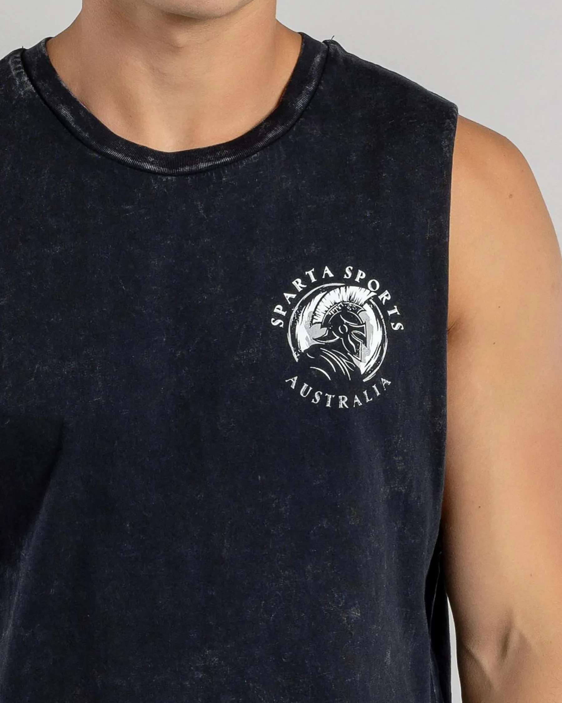 Activewear|Tops & T-Shirts*Sparta Legacy Muscle Tank Black Acid