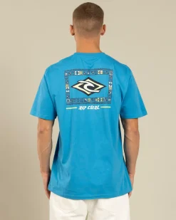 Tops & T-Shirts*Rip Curl Legacy T-Shirt Northern Blue