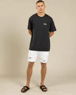 Tops & T-Shirts*Rip Curl Legacy T-Shirt Washed Black