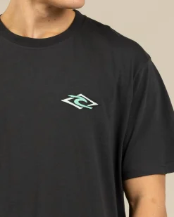 Tops & T-Shirts*Rip Curl Legacy T-Shirt Washed Black