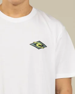 Tops & T-Shirts*Rip Curl Legacy T-Shirt White