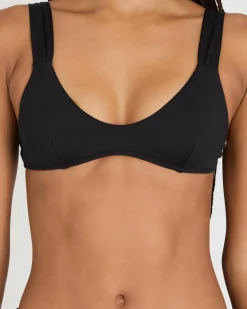 Bikinis*Kaiami Lela Bralette Bikini Top Black