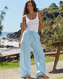 Bottoms*Mooloola Lennox Pants Sky Blue