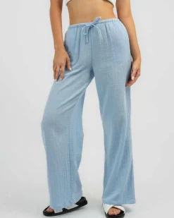 Bottoms*Mooloola Lennox Pants Sky Blue