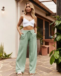 Bottoms*Mooloola Lennox Pants Sage