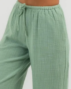Bottoms*Mooloola Lennox Pants Sage
