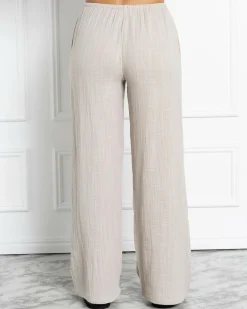 Bottoms*Mooloola Lennox Pants Stone