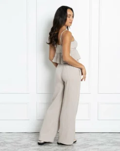 Bottoms*Mooloola Lennox Pants Stone