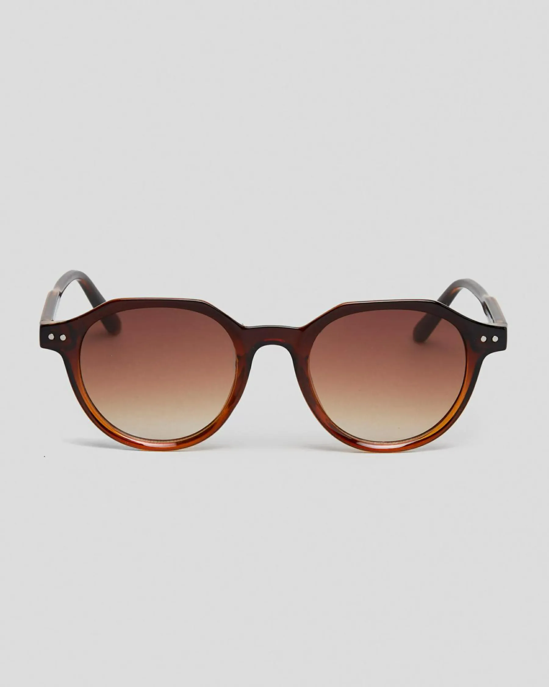 Sunglasses*Indie Eyewear Leo Sunglasses Gd Brown/gd Brown