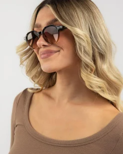 Sunglasses*Indie Eyewear Leo Sunglasses Gd Brown/gd Brown