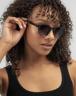 Sunglasses*Indie Eyewear Leo Sunglasses Black/smoke