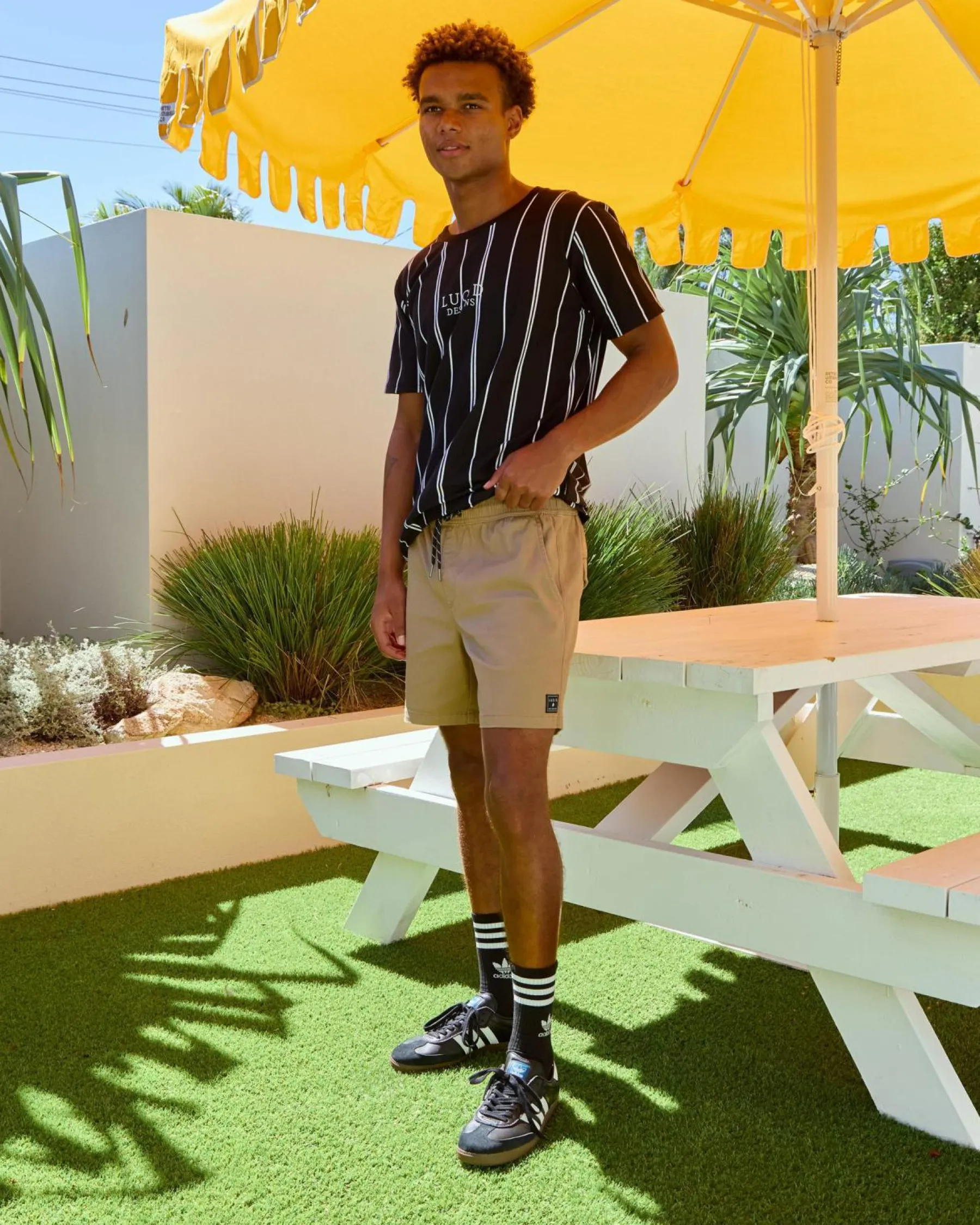 Hot Lever Elastic Waist Shorts Shorts & Bottoms