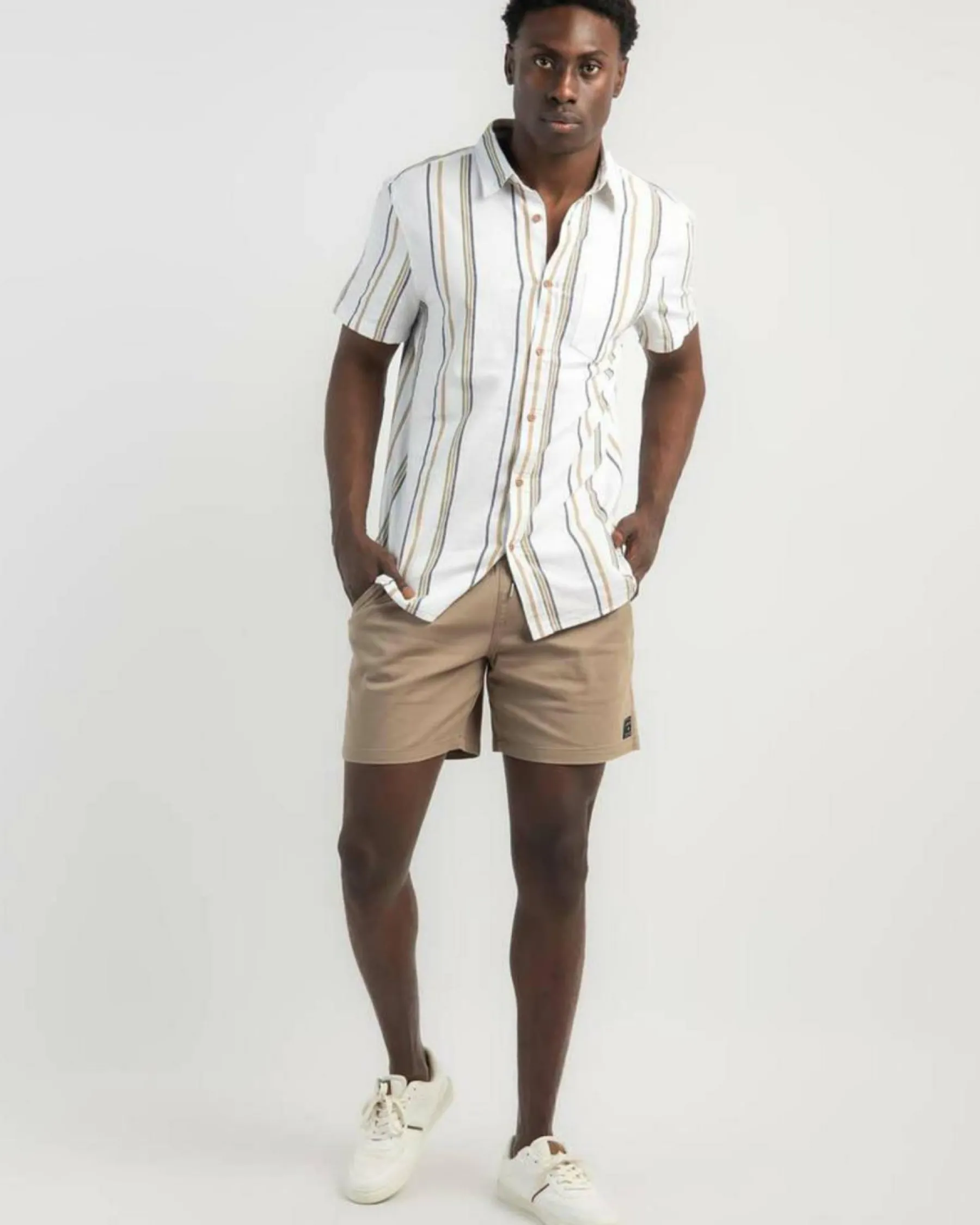 Hot Lever Elastic Waist Shorts Shorts & Bottoms
