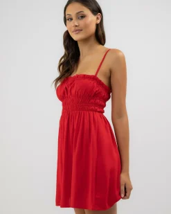 New Lexi Dress Women Linen Blend|Dresses