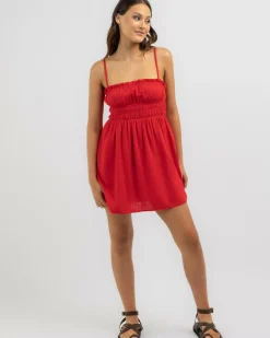 New Lexi Dress Women Linen Blend|Dresses