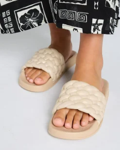 Clearance Lexi Plait Slide Sandals Women Slides