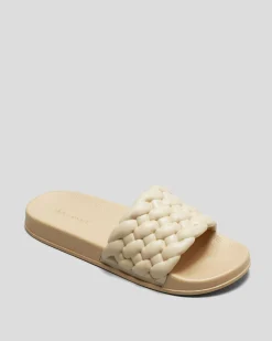Clearance Lexi Plait Slide Sandals Women Slides