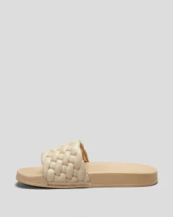 Clearance Lexi Plait Slide Sandals Women Slides