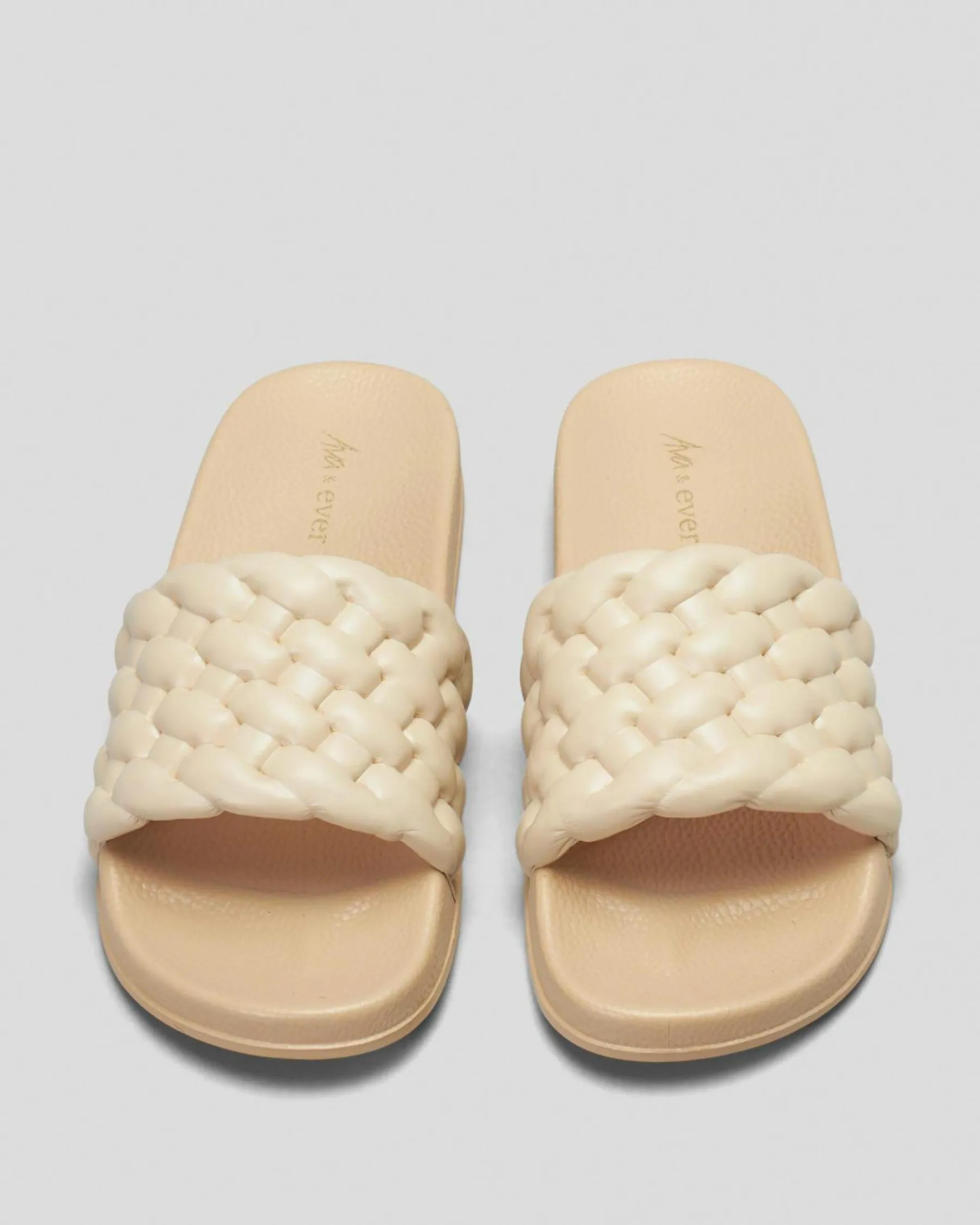 Clearance Lexi Plait Slide Sandals Women Slides