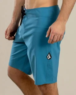 Board Shorts|Shorts & Bottoms*Volcom Lido Solid Mod 20" Board Shorts Coronet Blue