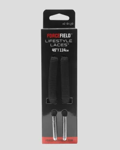 Accessories|Accessories*Forcefield Lifestyle Laces Black/silver