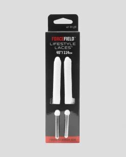 Accessories|Accessories*Forcefield Lifestyle Laces White/silver