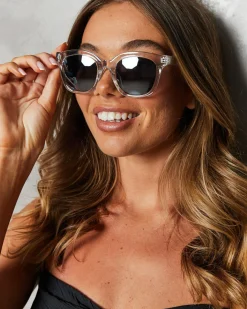 Sunglasses*Indie Eyewear Lili Sunglasses Clear/smoke